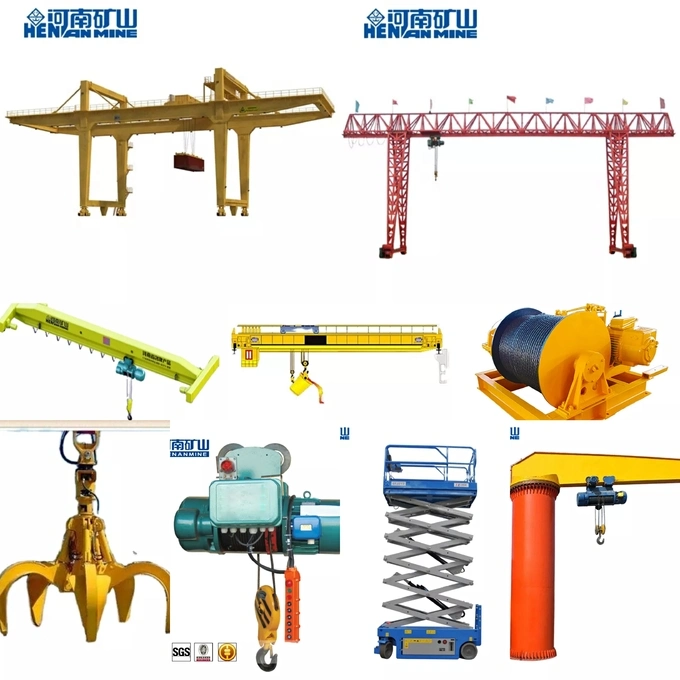 Outdoor Factory Single Girder Gantry Crane L Type